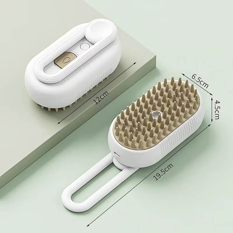 brosse à chat - couleur blanche