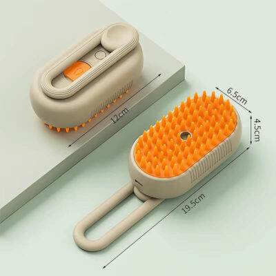 brosse à chat - couleur marron