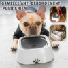 gamelle pour chien -anti-débordement