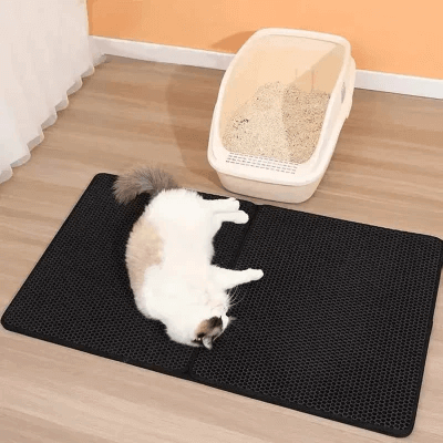 tapis chat litiere quotidien sans tracas