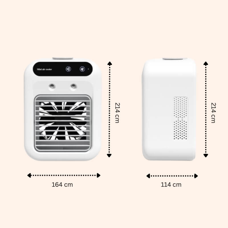 climatiseur mobile - ses dmensions