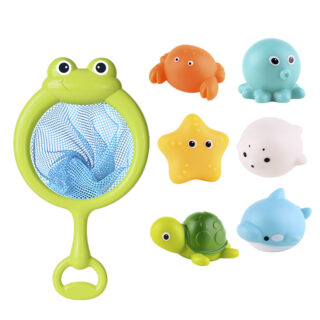 Filet Grenouille avec 6 Animaux