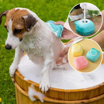 brosse pour chien - nettoyage en profondeur