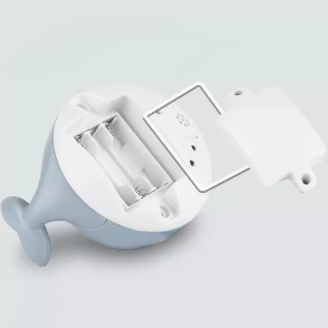 jouet baignoire bebe dauphin arroseur - face arrière