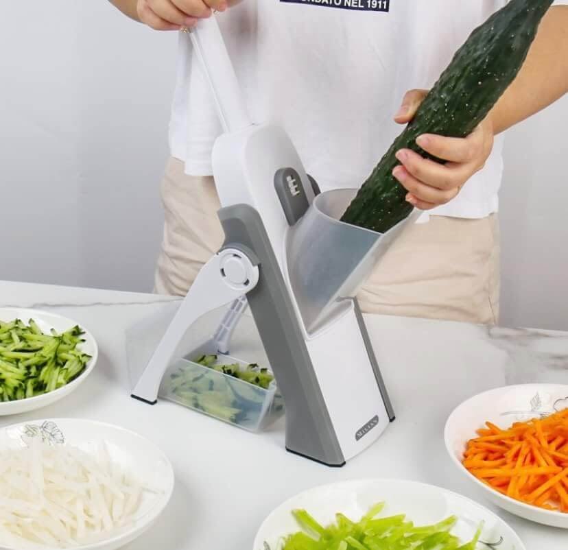 Mandoline manuelle multifonction - utiliser le concombre